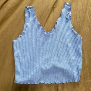 Light blue tank top - medium - used but still in good condition